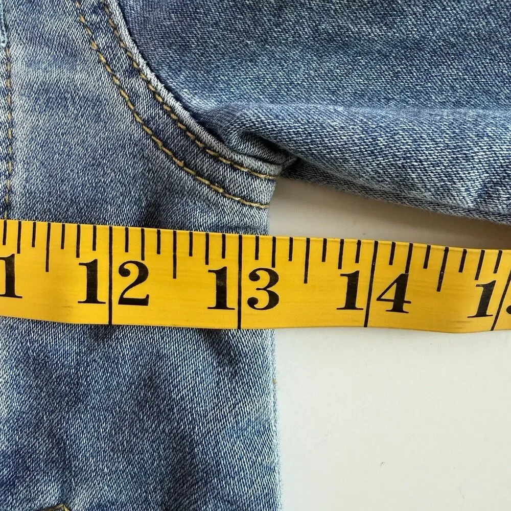CAT & JACK Denim Jacket Girl's Toddler 5T Blue Jean Coat Outerwear Pockets Retro